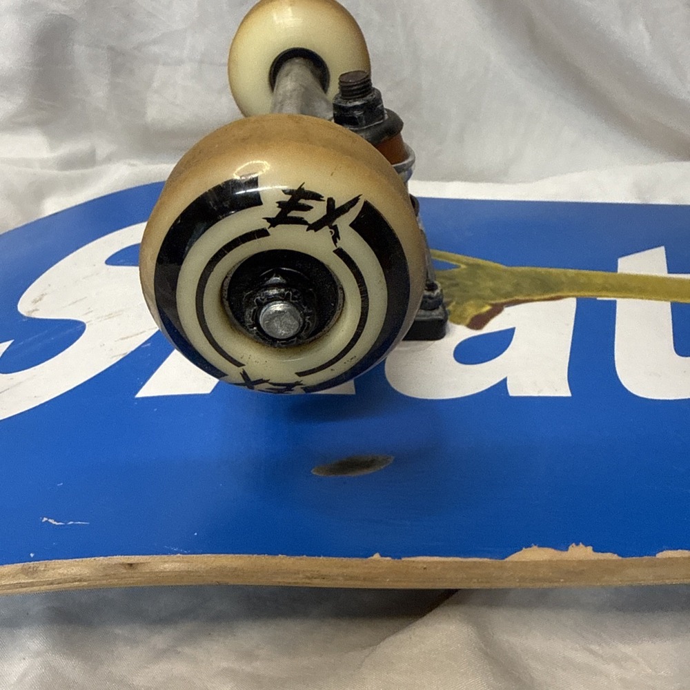 EX Kermit Frog Graphic Blue Skateboard Truck Ex Wheels Board Ride - Picture 9 of 12